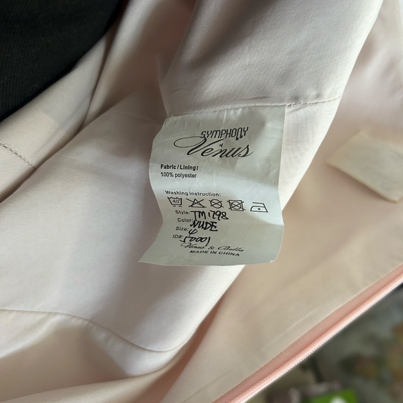 Light Pink Formal Midi Dress - Picture 4 of 4